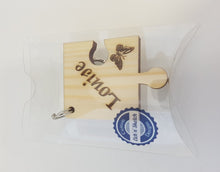 Load image into Gallery viewer, 4 Ever Friends Keyrings - forever friends - Jigsaw keyring - club keys - home key organiser - holiday home keyring - leaving gift