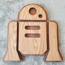 Load image into Gallery viewer, Star Wars Wall Art Oak on American walnut