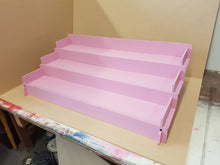 Load image into Gallery viewer, Portable Table Top three Tier Display Stand for Craft, Makers, Market, Artisan stalls and traders