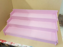Load image into Gallery viewer, Portable Table Top three Tier Display Stand for Craft, Makers, Market, Artisan stalls and traders