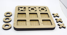 Load image into Gallery viewer, Oak Tic-Tac-Toe Game
