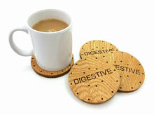 Load image into Gallery viewer, Digestive Biscuit Coasters, set of 4.