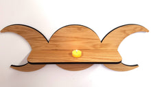 Load image into Gallery viewer, Oak Triple Goddess shelf - Pagan Witch - Sun Moon Goddess -  Wiccan - Spell Shelf -  Triple deity - ingredient shelf