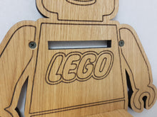 Load image into Gallery viewer, Lego Mini Figure Display shelf, Bedroom Shelf, Nursery Furniture, Nursery Shelf, Baby room