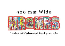 Load image into Gallery viewer, MR &amp; Mrs Marvel, Captain America, Thor, Iron Man, Spider man, The Hulk, Marvel Letters