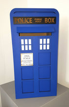 Load image into Gallery viewer, Post Box for Weddings, Parties, Ceremony and Corporate Events - Police Box - Dr Who - Tardis