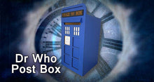 Load image into Gallery viewer, Post Box for Weddings, Parties, Ceremony and Corporate Events - Police Box - Dr Who - Tardis