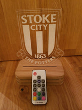 Load image into Gallery viewer, Stoke City LED mood light wit RF Remote
