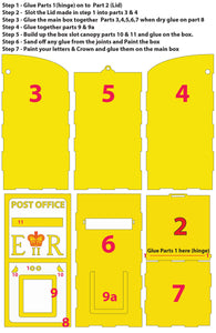 Post Box for Weddings, Parties, Ceremony and Corporate Events