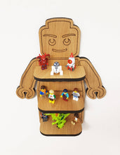 Load image into Gallery viewer, Lego Mini Figure Display shelf, Bedroom Shelf, Nursery Furniture, Nursery Shelf, Baby room