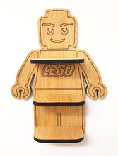 Load image into Gallery viewer, Lego Mini Figure Display shelf, Bedroom Shelf, Nursery Furniture, Nursery Shelf, Baby room