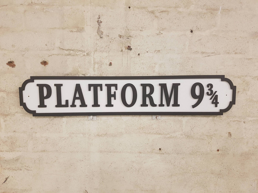 Platform 9 3/4 Harry Potter - Hogwarts