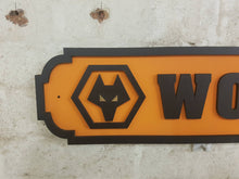 Load image into Gallery viewer, Wolves - Football Street Sign - Wolverhampton Wanderers - Wolves Fc
