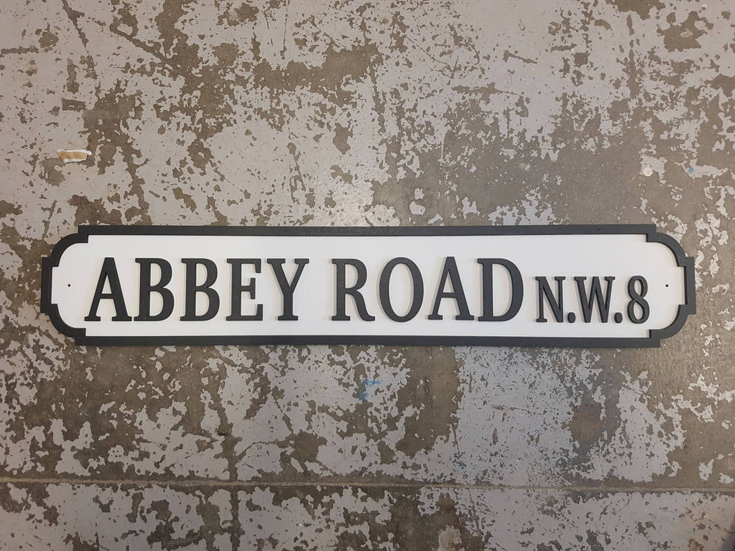 Abby Road Street Sign - The Beetles