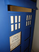 Load image into Gallery viewer, Post Box for Weddings, Parties, Ceremony and Corporate Events - Police Box - Dr Who - Tardis