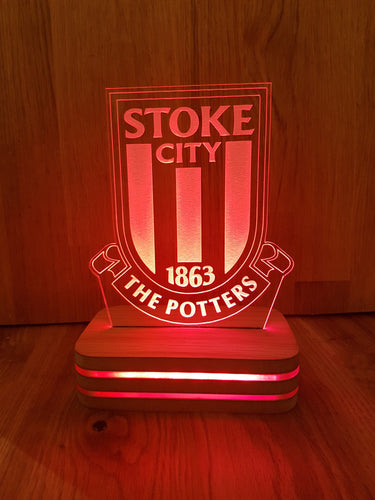Stoke City LED mood light wit RF Remote