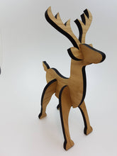Load image into Gallery viewer, 3D Oak Reindeer