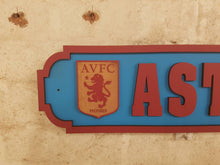 Load image into Gallery viewer, Aston Villa - Football Street Sign - Villa - AVFC