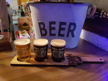 Load image into Gallery viewer, Personalised Third Beer Glass Paddle - Home bar - Real ale house - Man Cave
