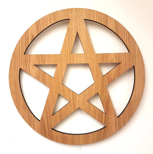 Large Oak Pentacle 500mm