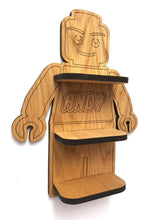 Load image into Gallery viewer, Lego Mini Figure Display shelf, Bedroom Shelf, Nursery Furniture, Nursery Shelf, Baby room