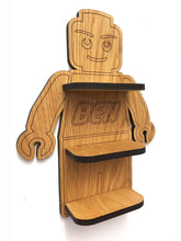Load image into Gallery viewer, Lego Mini Figure Display shelf, Bedroom Shelf, Nursery Furniture, Nursery Shelf, Baby room