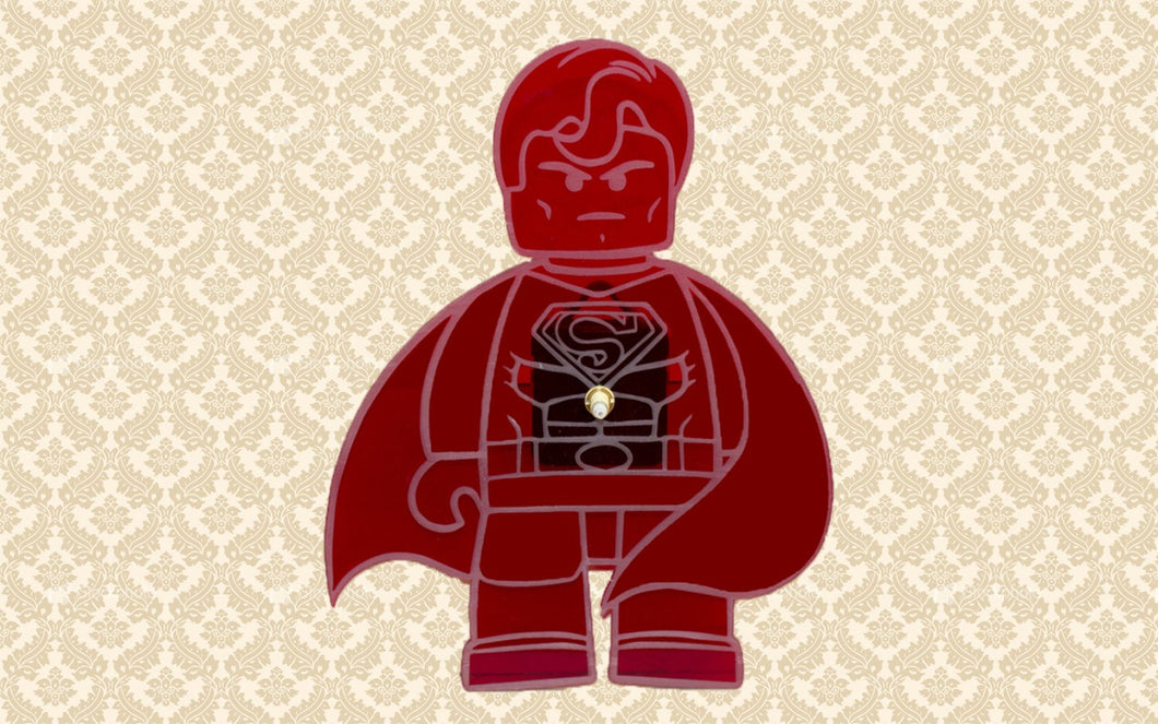 Lego Superman Clock